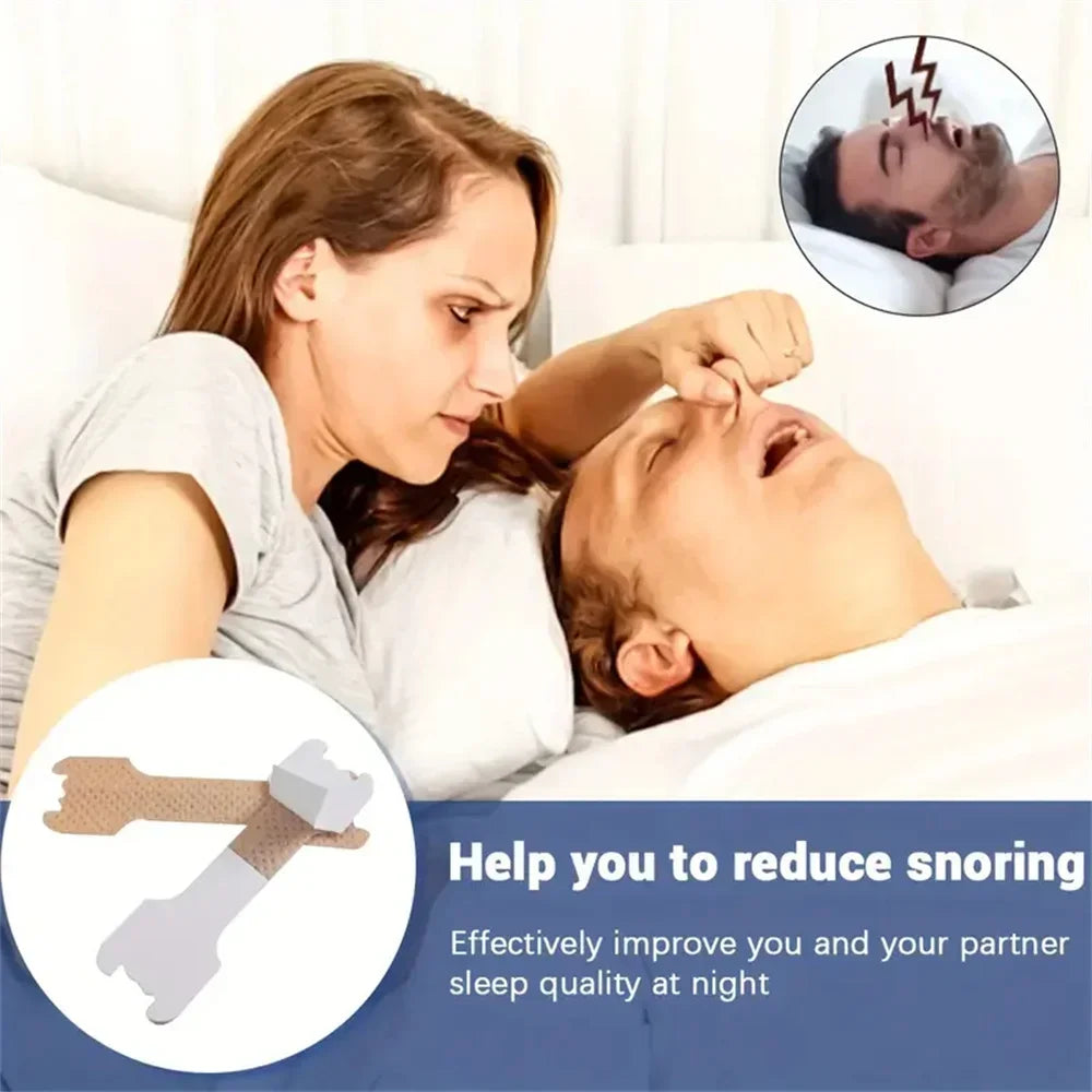 GlowifyCare Comfort Breathing Nasal Strips (50-200pc) | Physical Airway Expansion for Deep Sleep