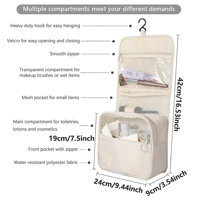 GlowifyCare Hanging Travel Organizer