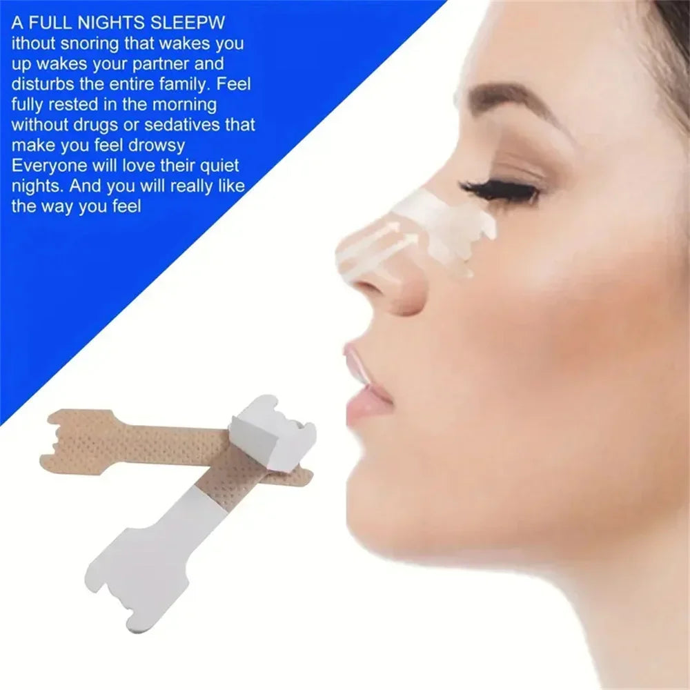 GlowifyCare Comfort Breathing Nasal Strips (50-200pc) | Physical Airway Expansion for Deep Sleep