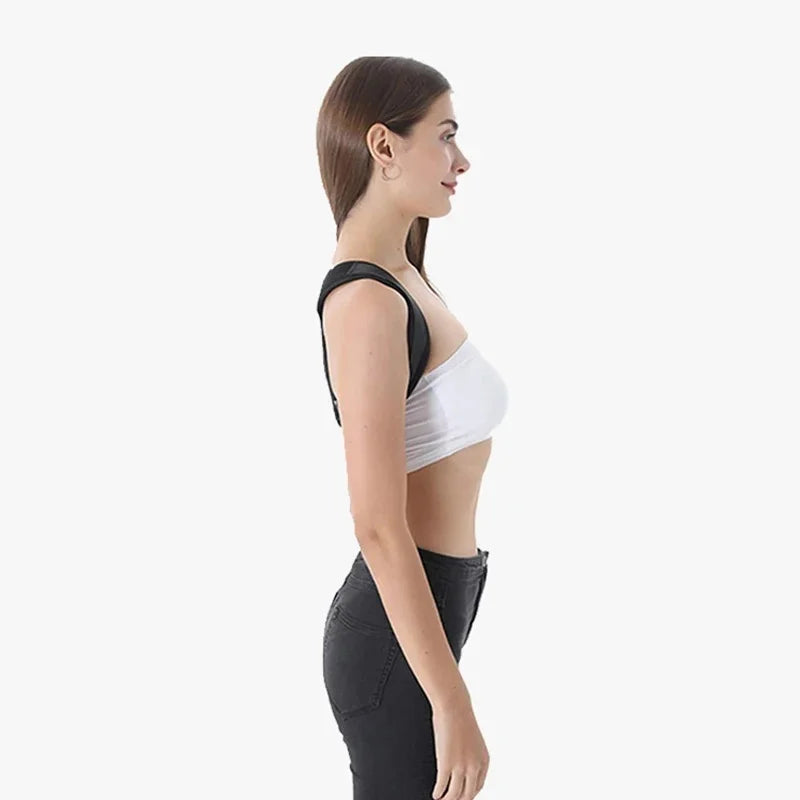 GlowifyCare Adjustable Posture Corrector | Premium Back Support Brace for Adults & Teens