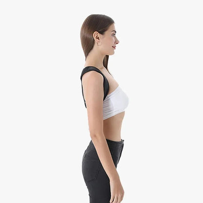 GlowifyCare Adjustable Posture Corrector | Premium Back Support Brace for Adults & Teens