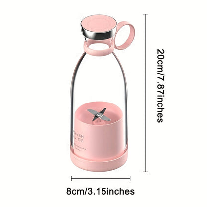 GlowifyCare Wireless Mini Blender (11.8oz) | USB Rechargeable, Food-Grade Portability
